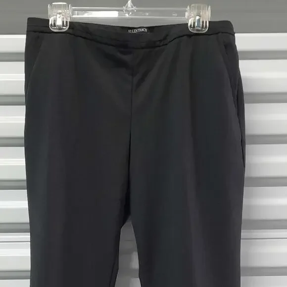Ellen Tracy Women's Pants Size 8 Gray Dress Slacks Trousers Pockets Career Wear - Picture 5 of 7